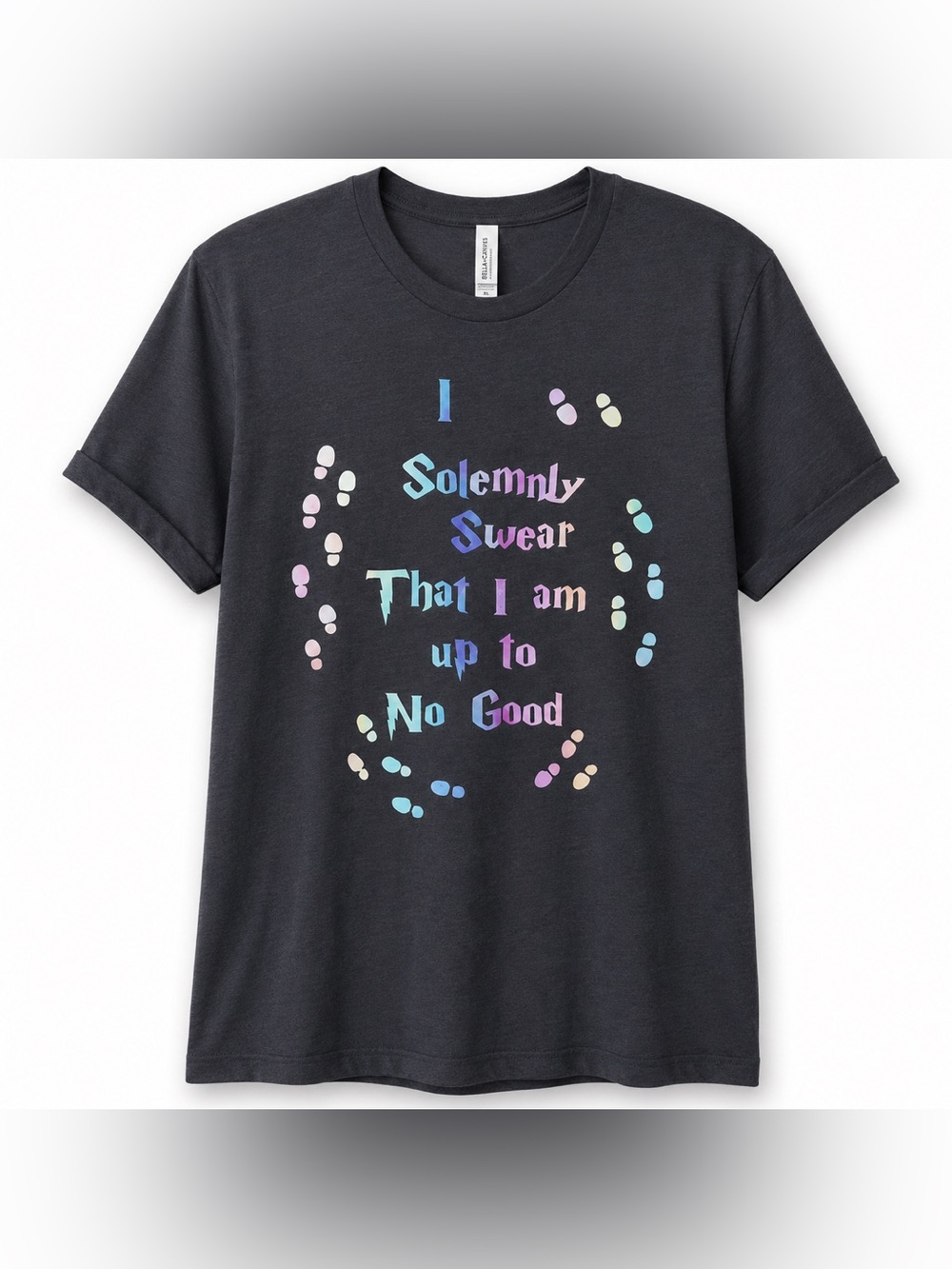 Bella Canvas Harry Potter “I Solemnly Swear That I Am Up To No Good” Graphic Tee